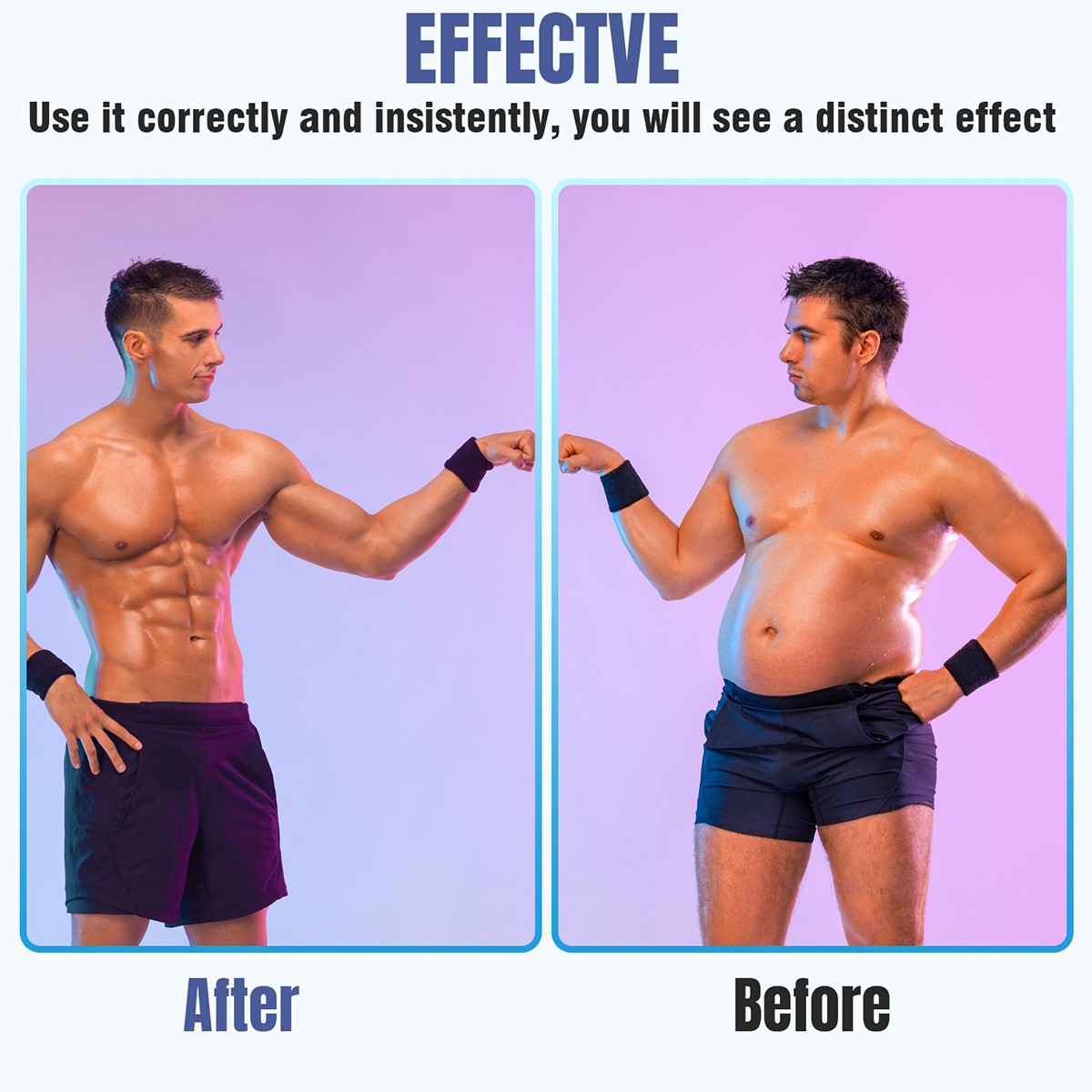USB Electric Core Trainer Abdominal Muscle Toner Toning Stimulator Machine Set