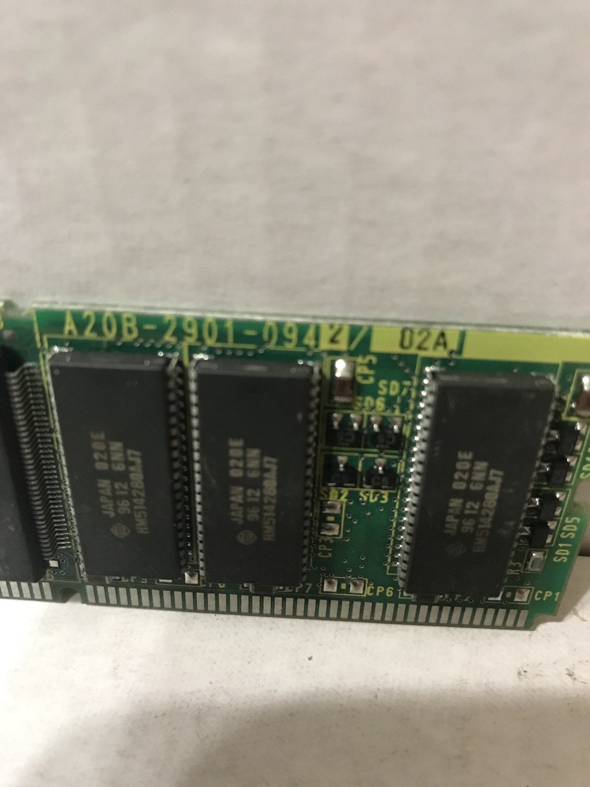 FANUC ROBOTICS MEMORY DAUGHTER BOARD A20B-2901-0942/02A #1