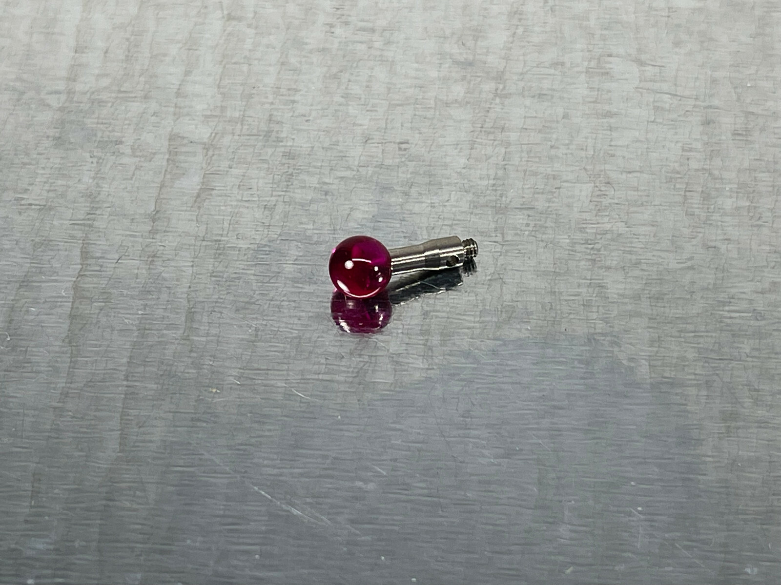 Renishaw A-5000-4156 Ruby Ball Stylus Steel Stem 6mm Ball, 2mm Thread, 10mm L