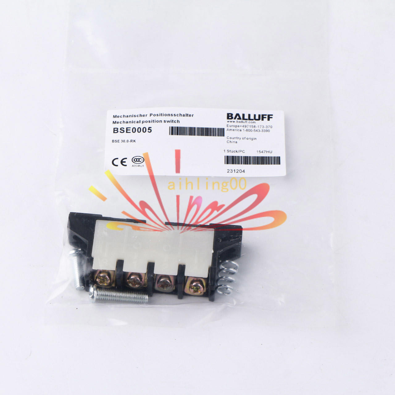 NEW 1PC for BALLUFF BSE 30.0 RK MECHANICAL SWITCH ELEMENT BSE0005