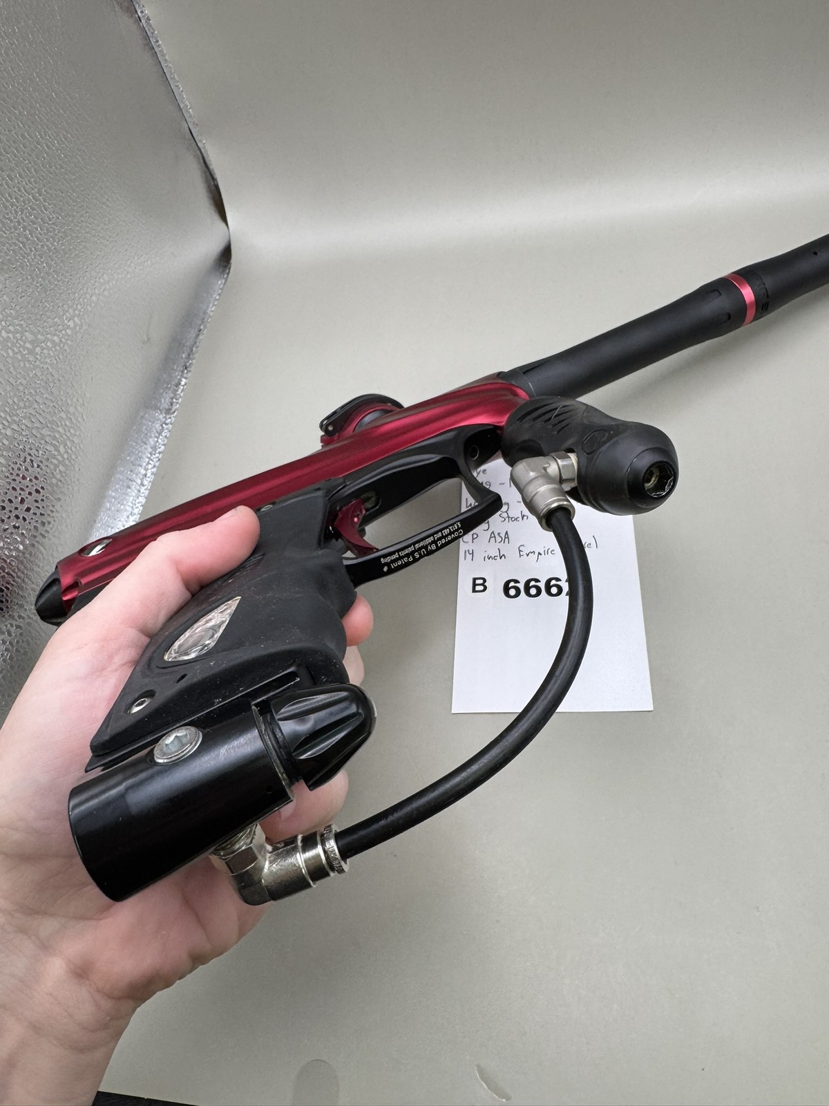 Dye DM9 Paintball Marker Body Red