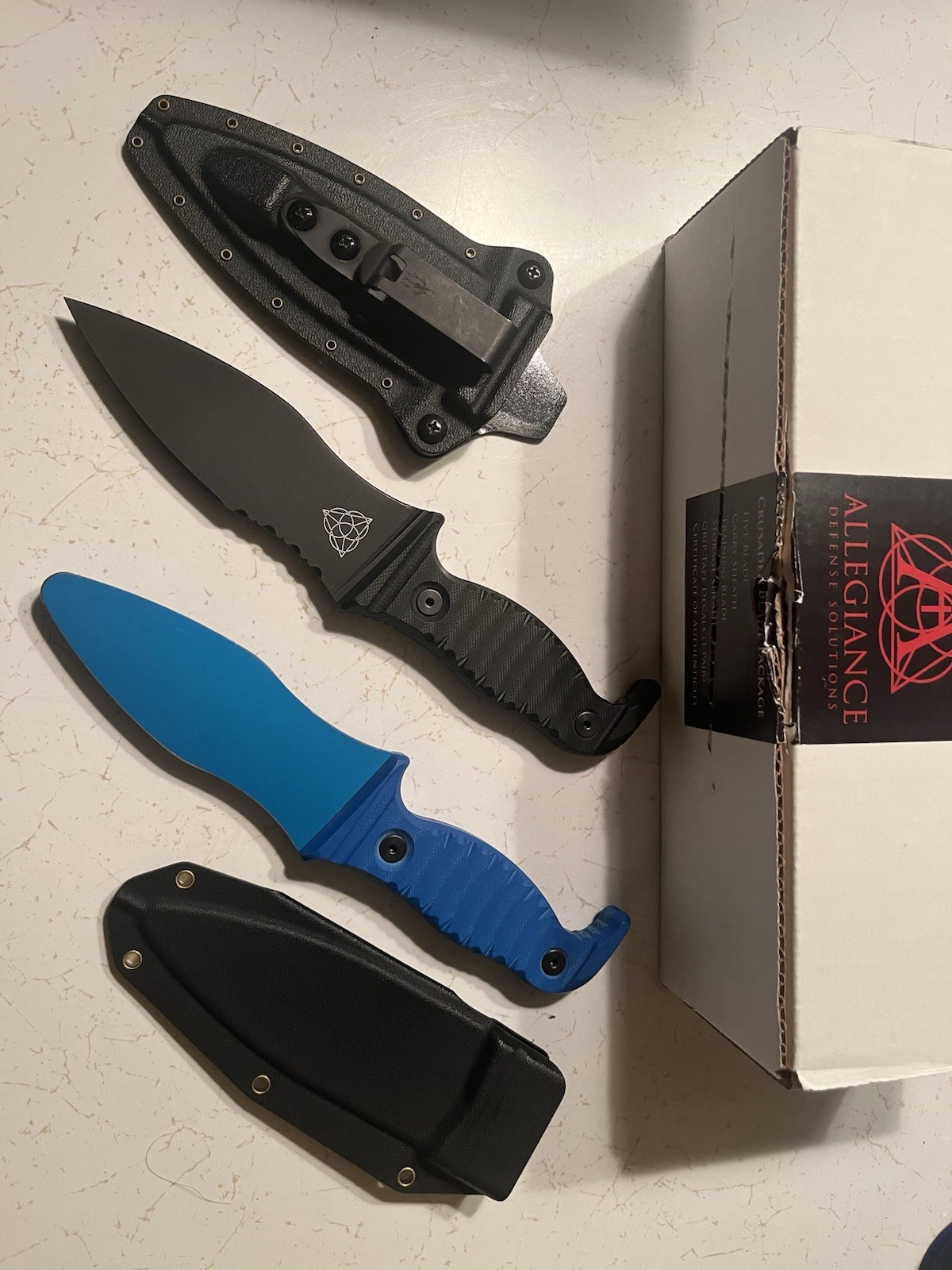 Allegiance defense solutions Crusader Edc Blade And Trainer