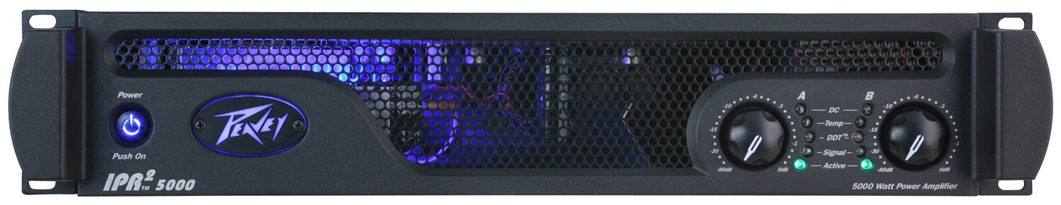 Peavey IPR2 5000 Power Amplifier – Professional Ultra-Lightweight - Class D Amp