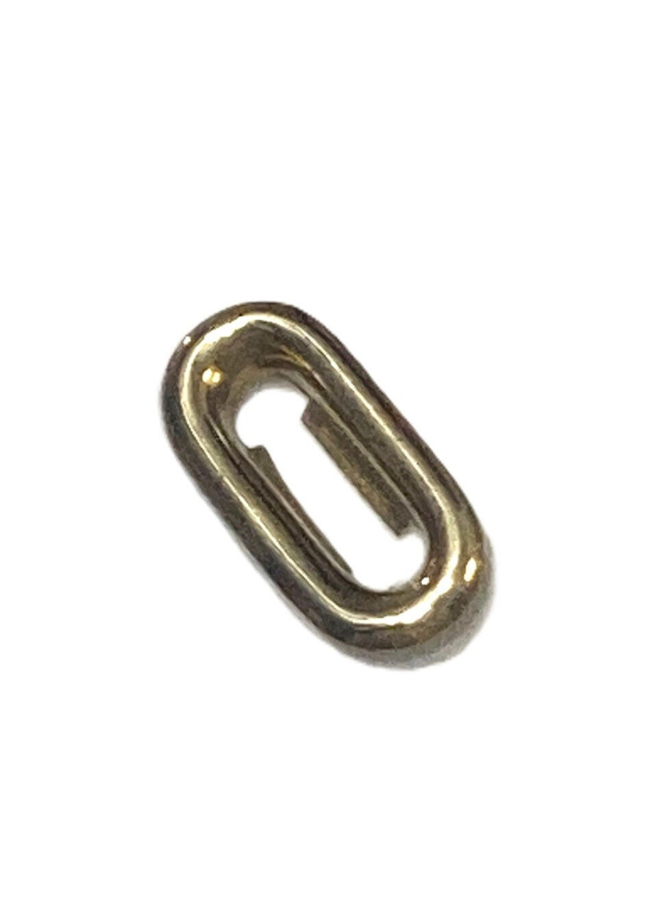 Stamped Brass Oval Keyhole Insert key hole antique
