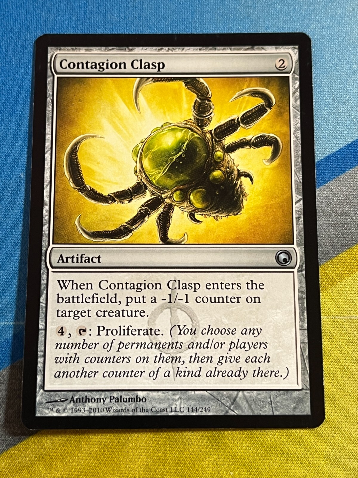 Magic the Gathering MTG Scars of Mirrodin CONTAGION CLASP
