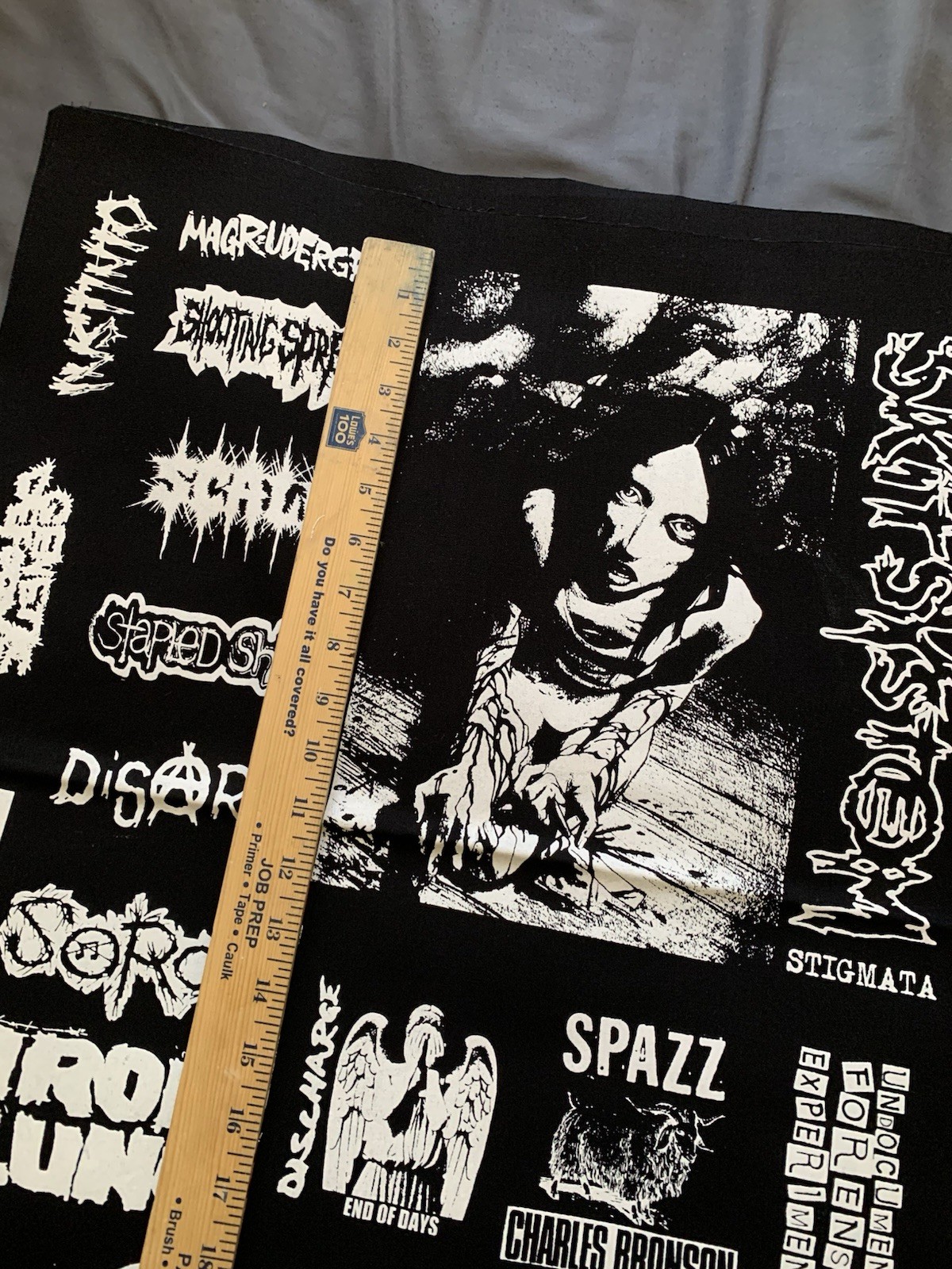 Crust Punk Patches Sheet