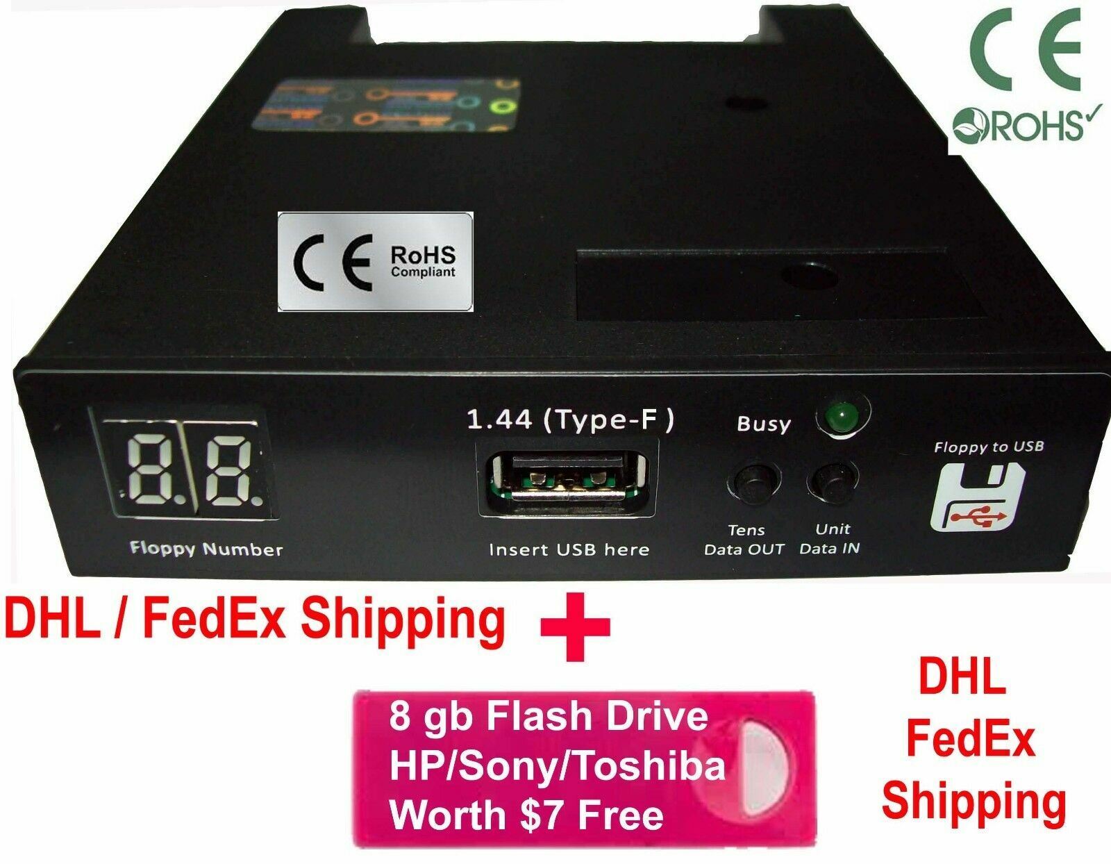 USB Converter for Trumpf Brake CNC Machines with a Floppy Drive 1.44