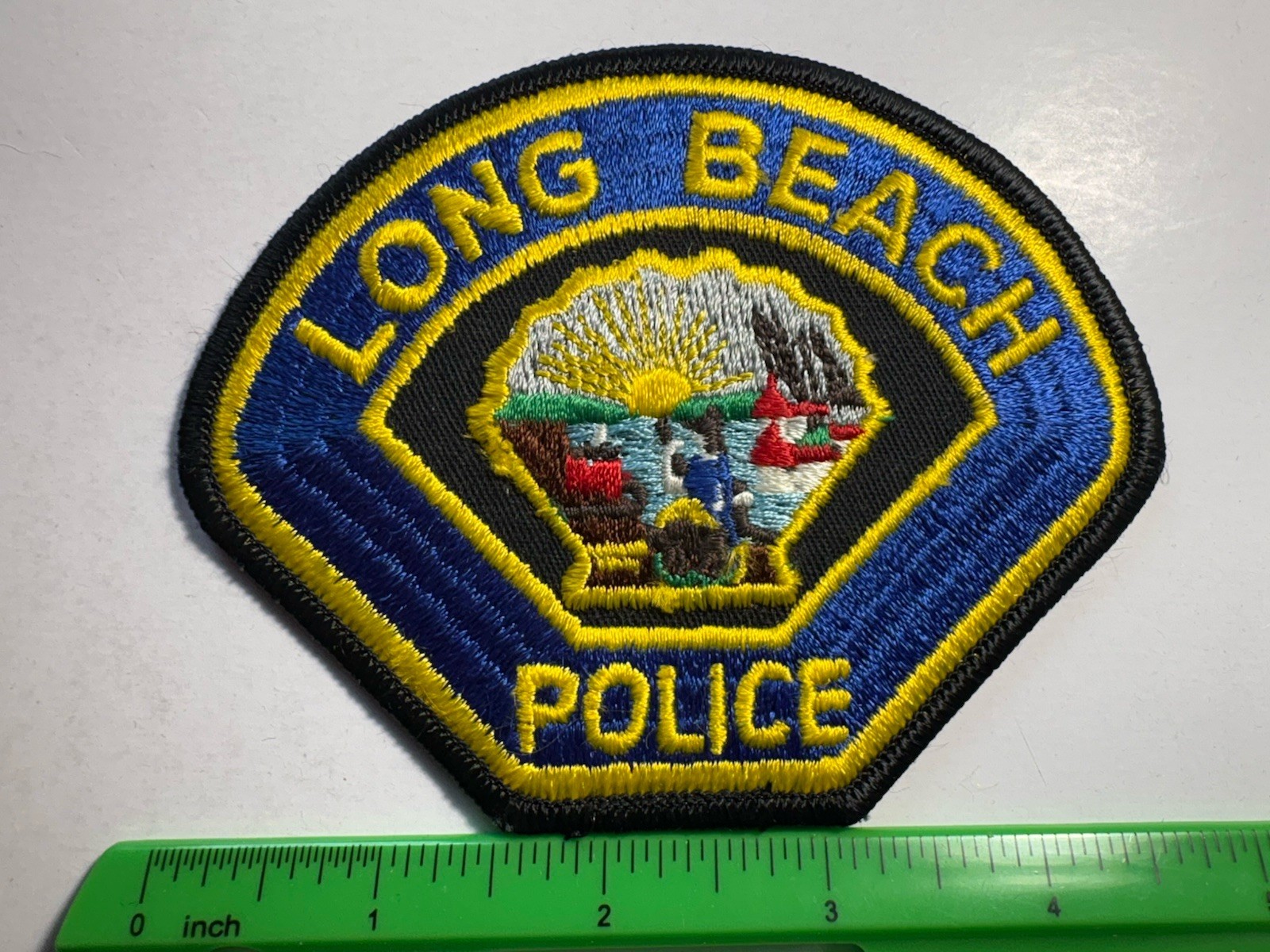 Long Beach California Police Patch