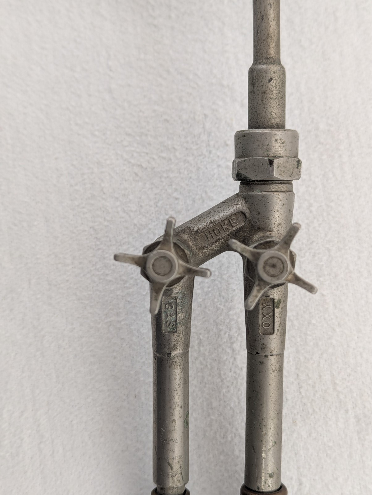 Hoke Welding Torch Vintage 9" Tip Oxy/ Acetylene NYC BS&A Untested