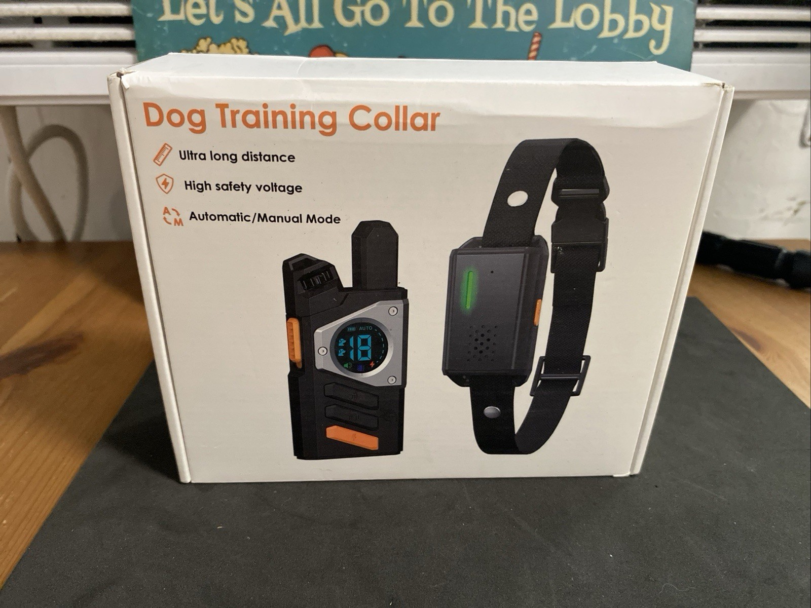 Dog Training 2 in 1 Shock Collar With Remote Control Bark Mode Waterproof