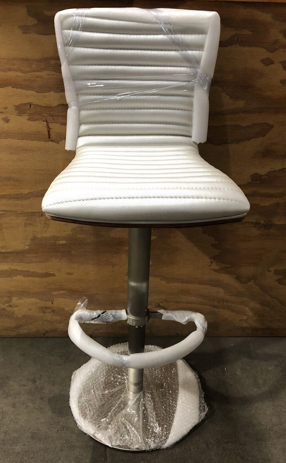 Bellini Modern Living Argenta Bar Stool Argenta WHT