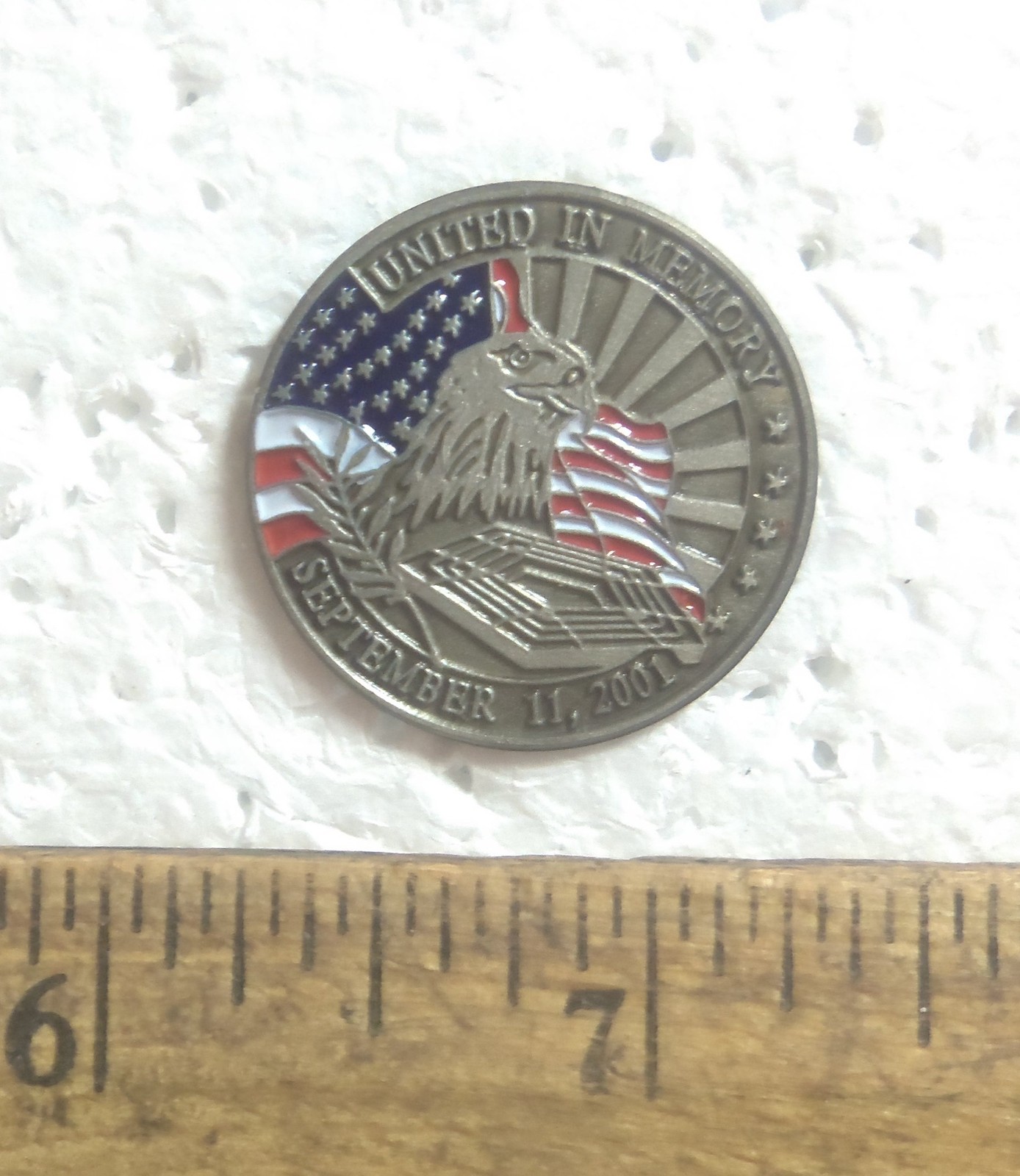 United in Memory – September 11, 2001 Pin