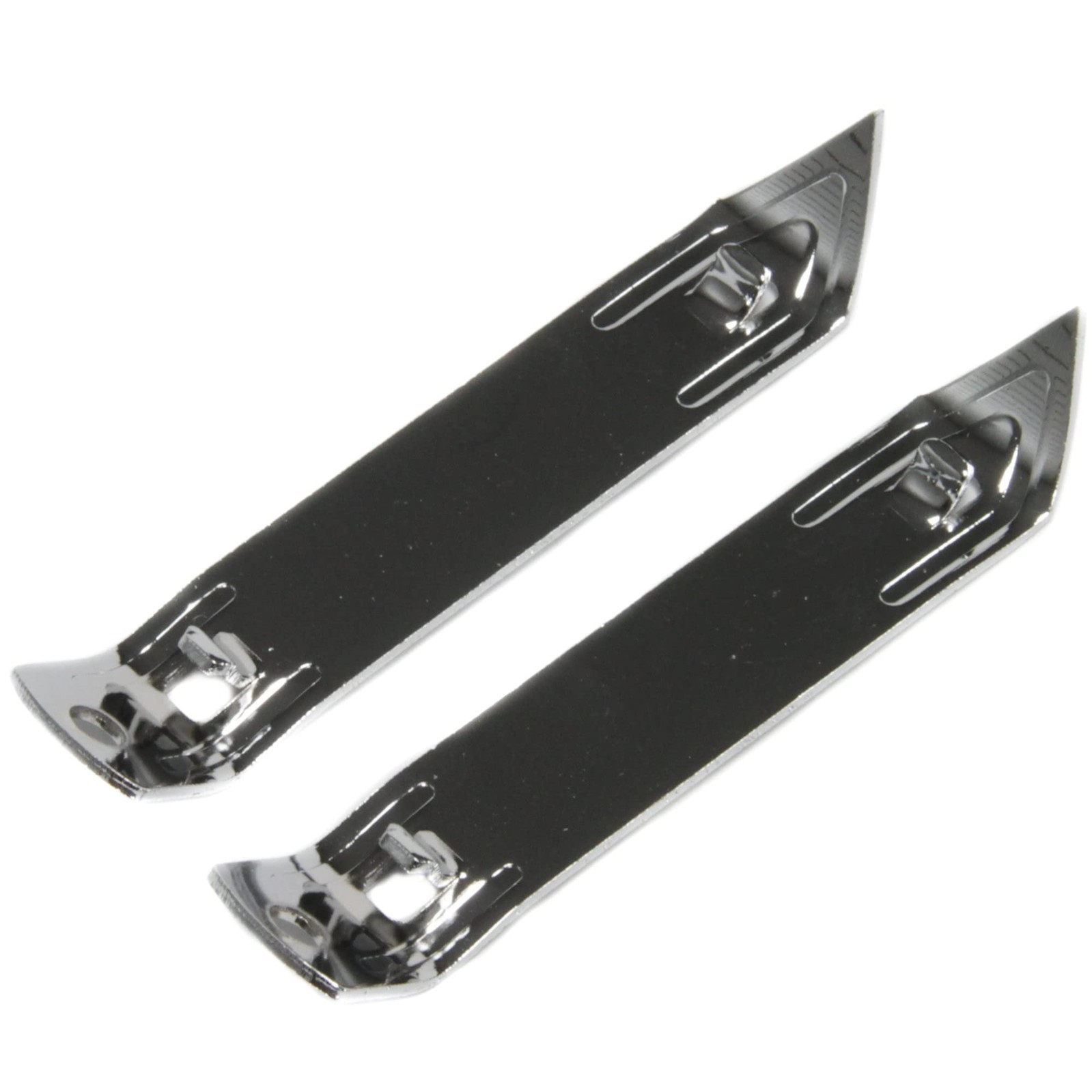 Select Durable Plated Iron Bottle Opener, 4.5 inches in length 2 piece set, Gray