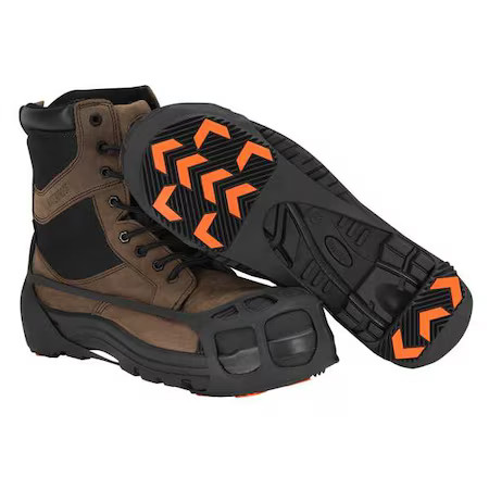 Due North V3553570-S/M Indoor/Outdoor Spikeless Traction Aid, Ball, Heel,