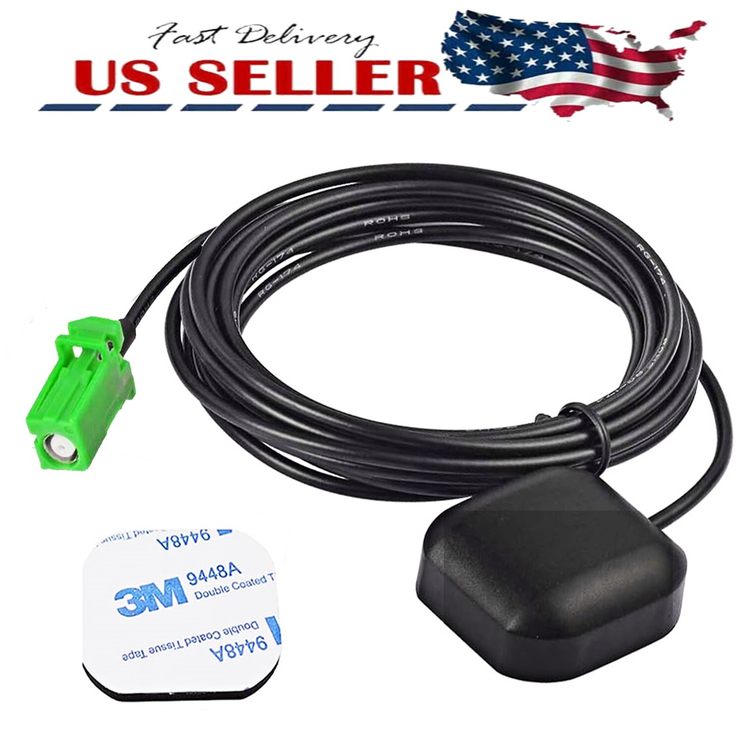 Replacement GPS Navigation Antenna for Pioneer DMH-WT8600NEX DMHWT8600NEX Radio