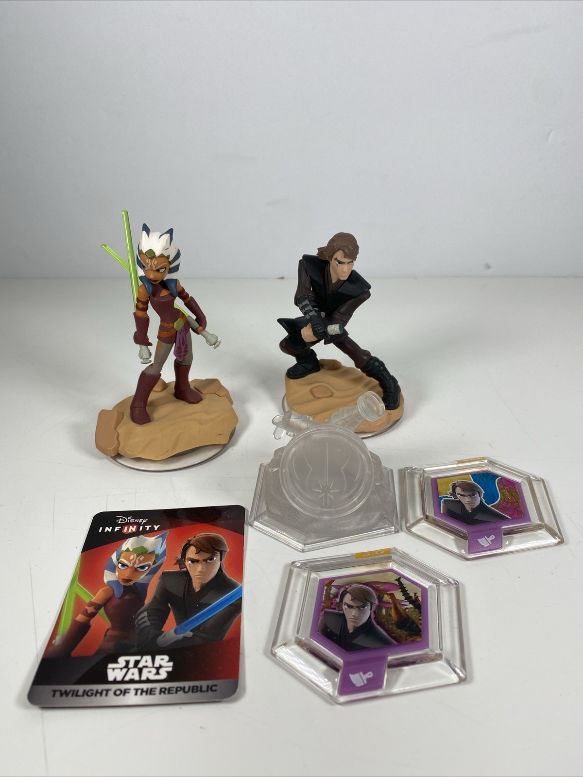 DISNEY INFINITY STAR WARS 3.0 ANAKIN AHSOKA TWILIGHT OF THE REPUBLIC PLAYSET