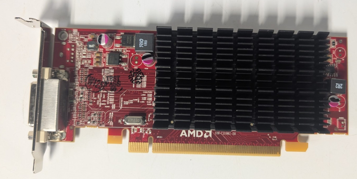 AMD FirePro 2270 512MB DMS-59 PCIe x16 Low Profile Silent PCI-E 2.1 x16