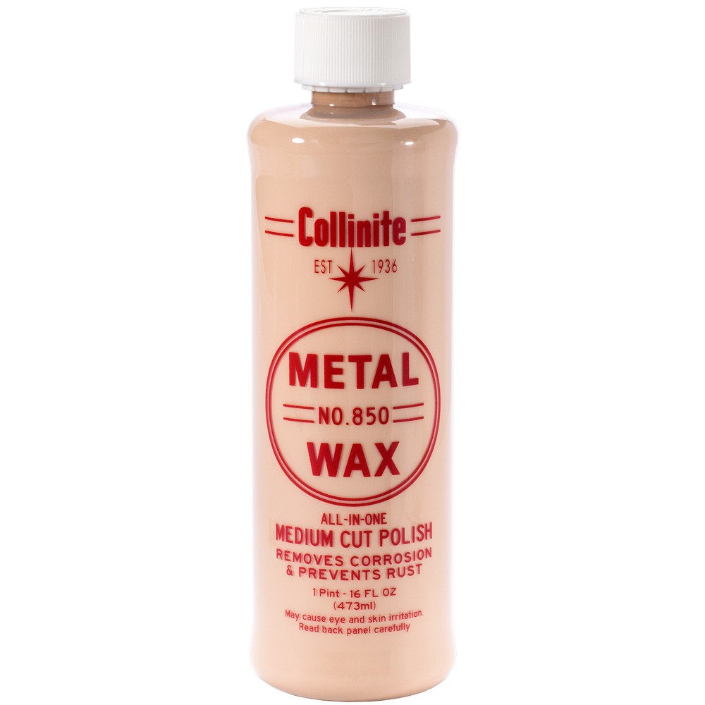Collinite 850 Metal Wax - Medium Cut Polish - 16oz 850-16OZ UPC 638234008501