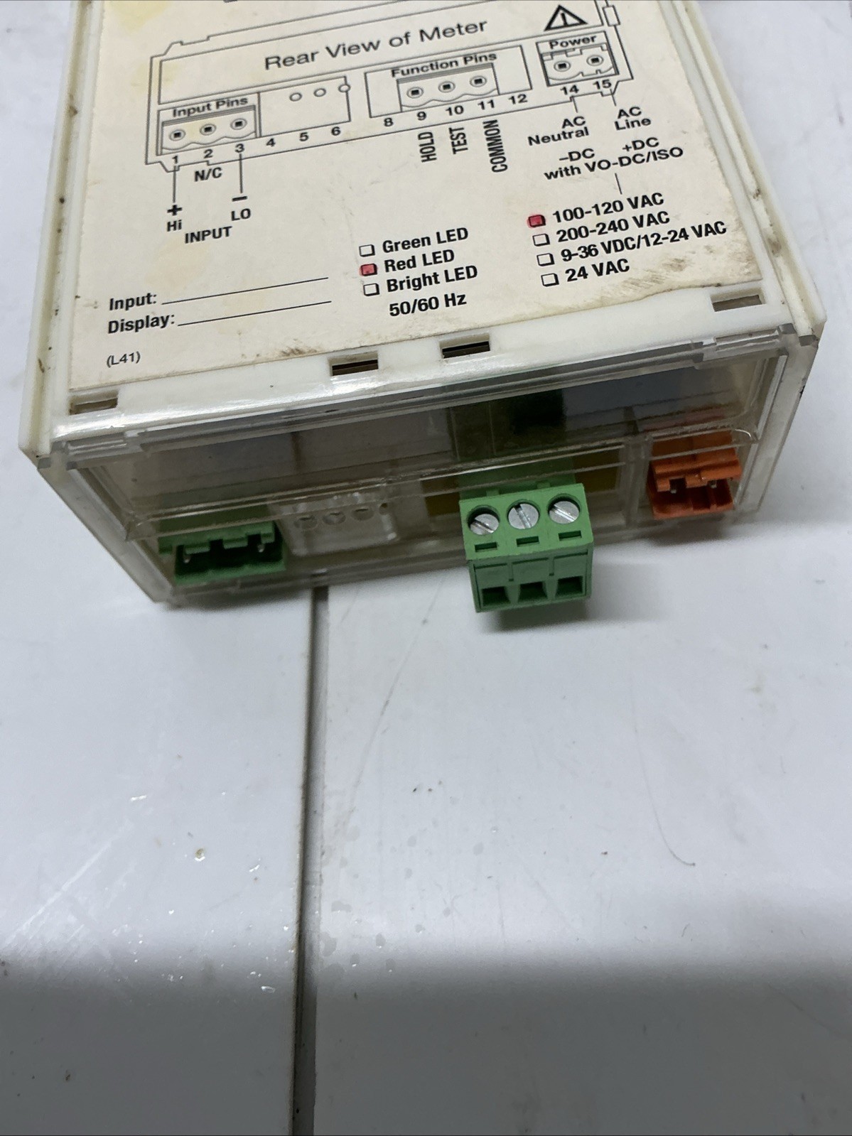 Texmate DU-35CL Panel meter Z-944