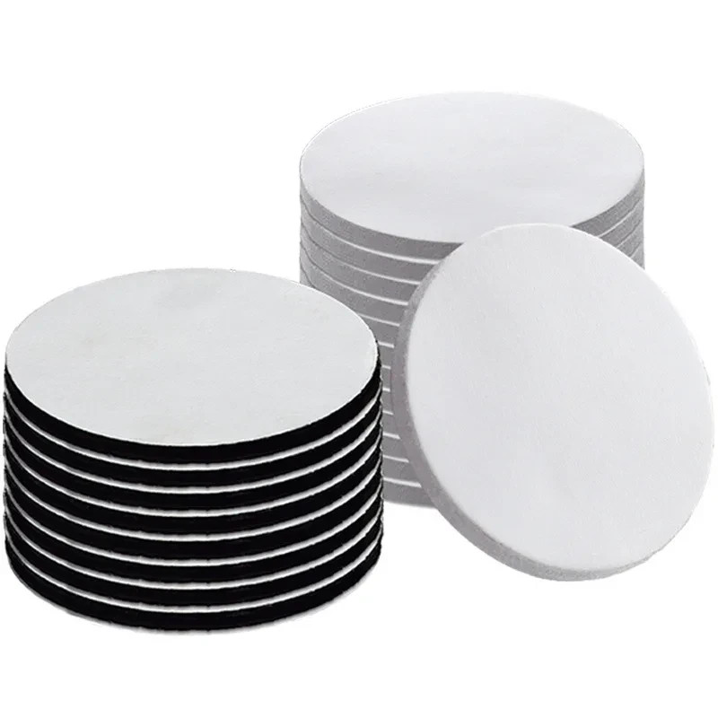 60mm Strong Self Adhesive Fastener Hook and Loop Tape Sticky Dots Adhesivo Redon