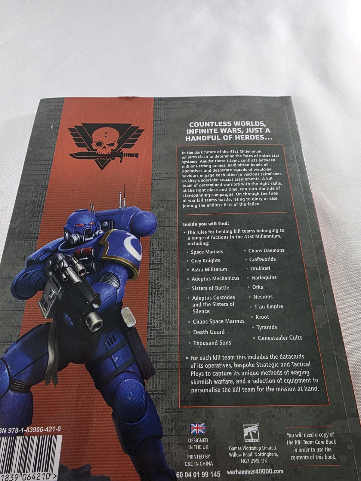 Games Workshop Warhammer 40 000 Kill Team Compendium 2021 -