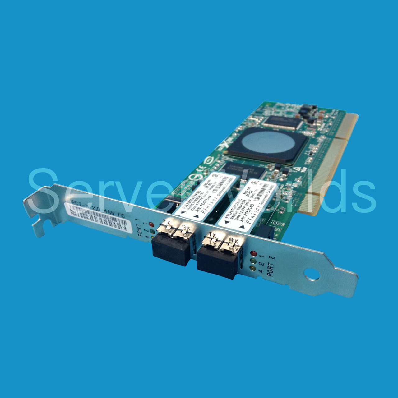 HP 418936-001 FC1243 Dual Port 4GB PCI-X HBA AE369A