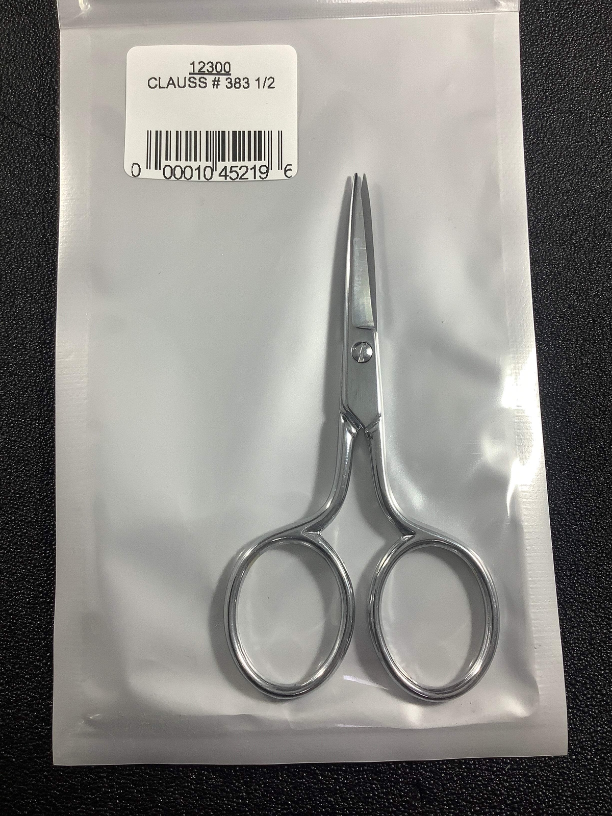 12300 - CLAUSS - CLAUSS # 383 1/2, 3.5" Sharp Point Scissors