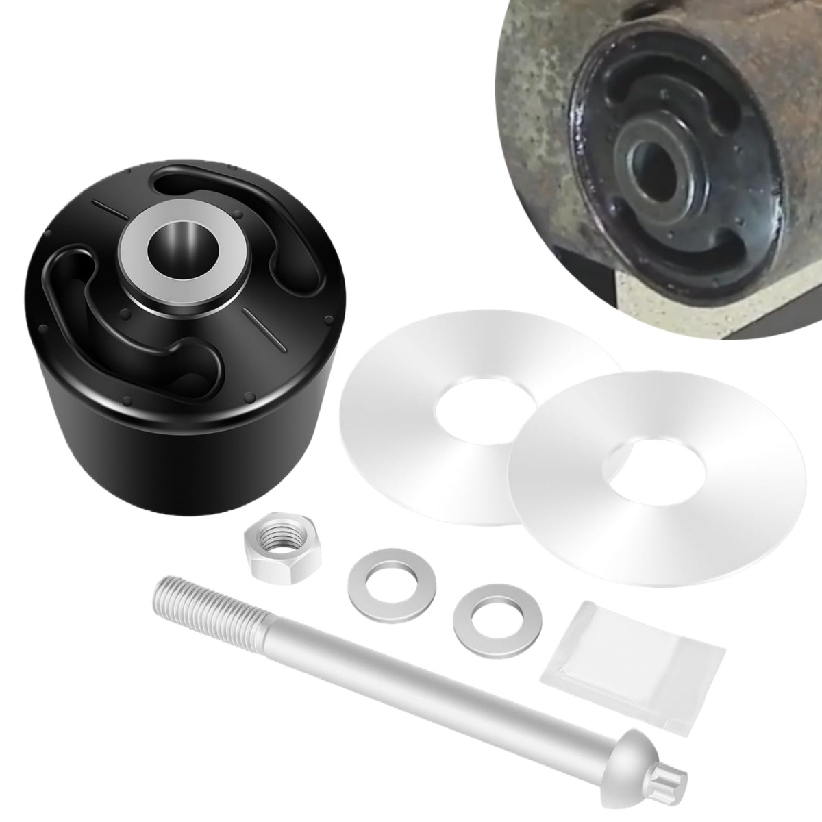For Hendrickson Turner Trailer Quik-Align Pivot Bolt Bushing Kit S-24691 S-21166