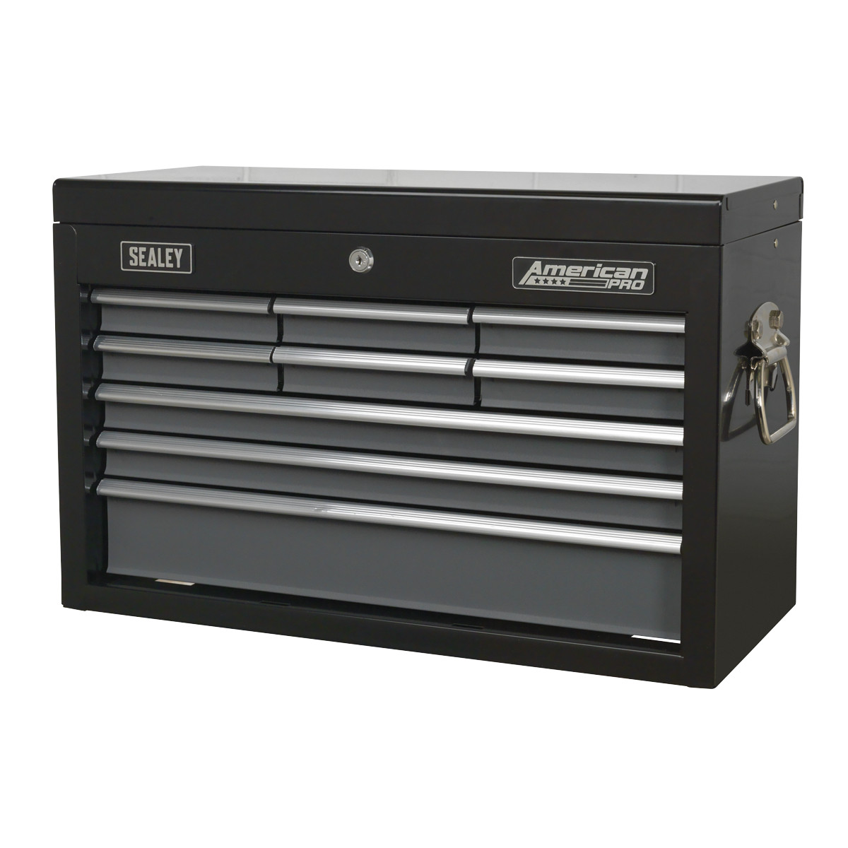 Sealey American PRO� Topchest 9 Drawer Black/Grey AP2509B