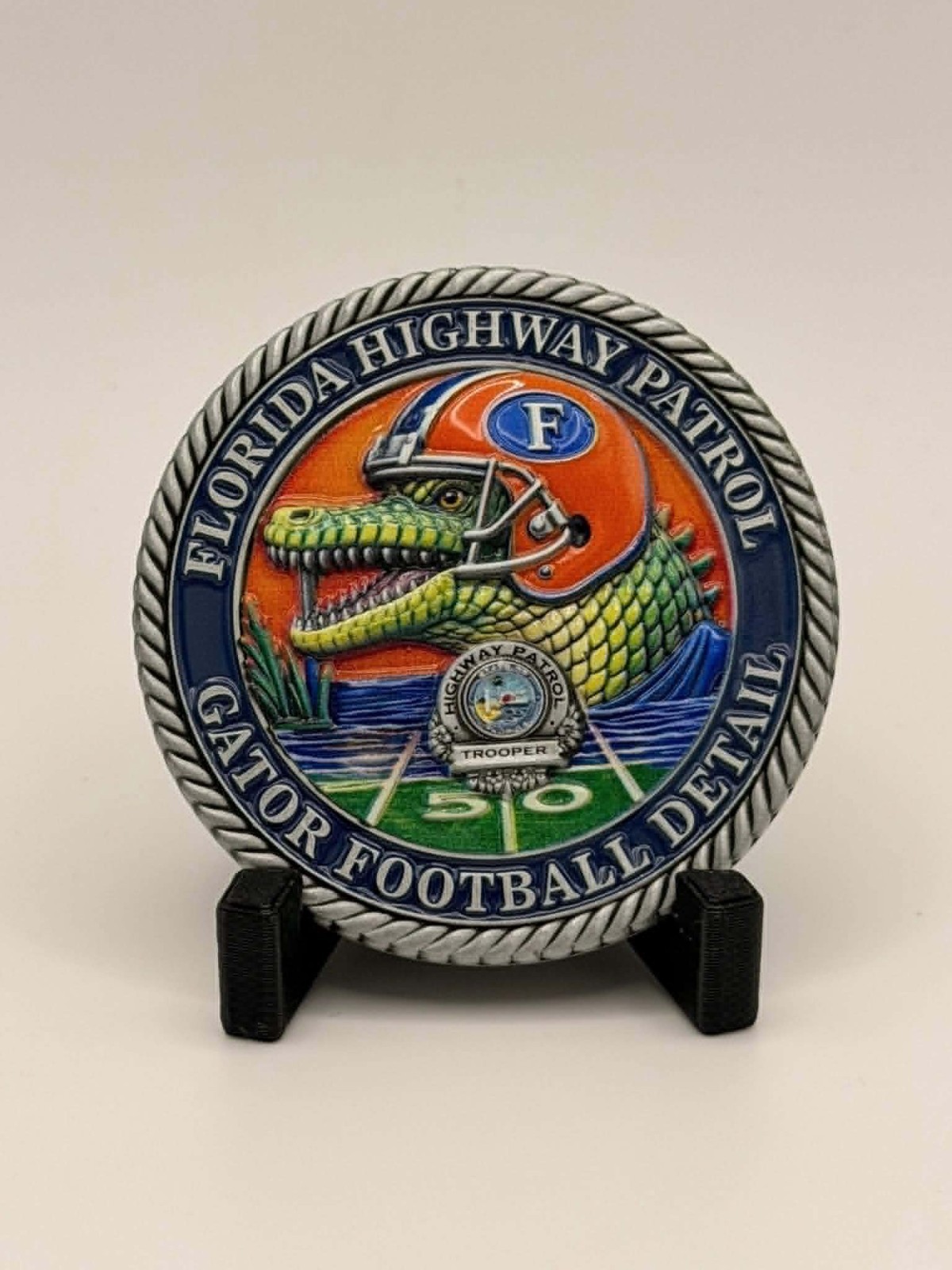 2026 FHP U of Florida Gators Football Detail Challenge Coin