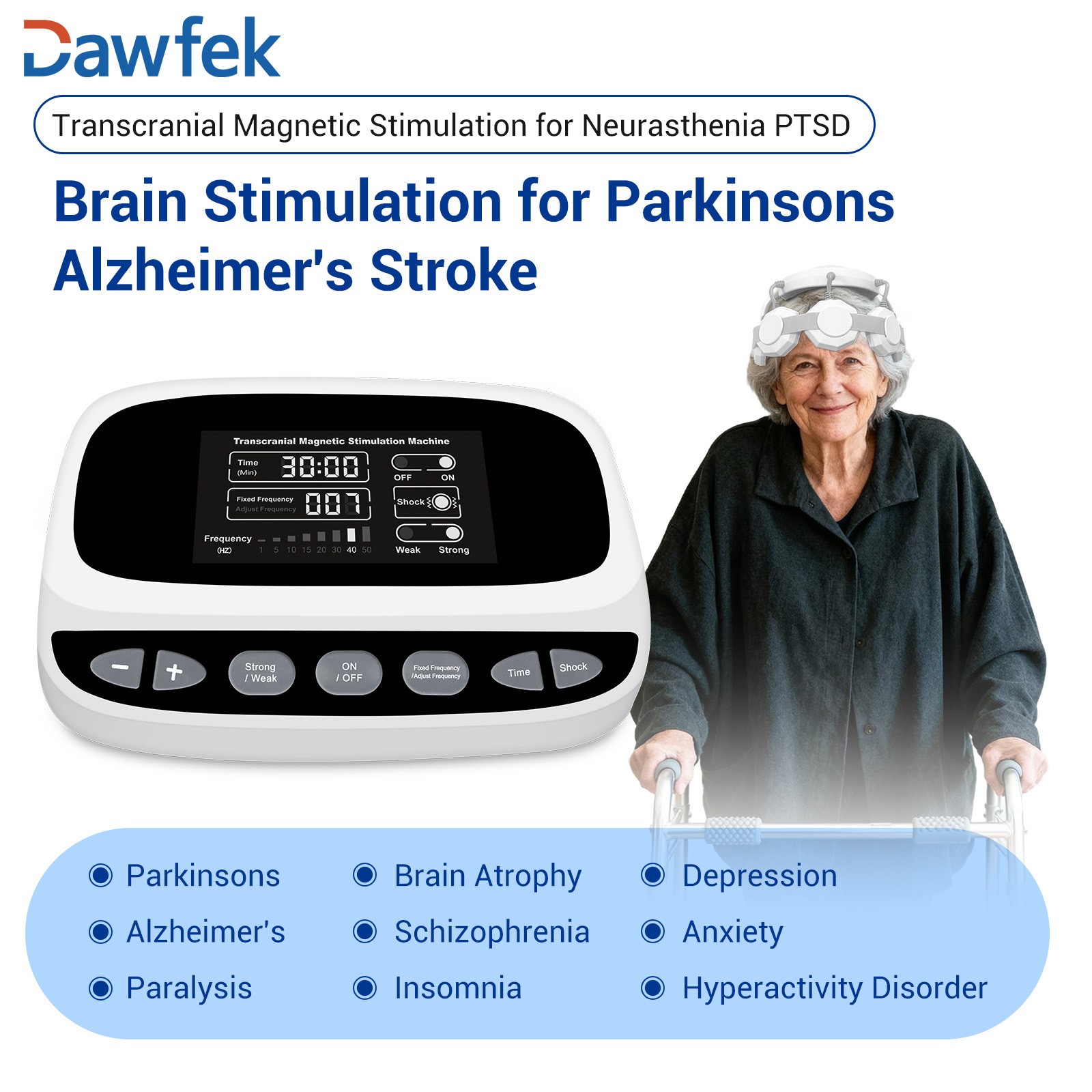 rTMS Transcranial Magnetic Stimulation Machine For Brain Mental Illness