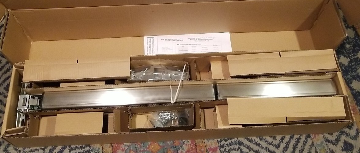 AmazonCommercial Stainless Steel Push Bar for Exit Doors 48" Rim Type UL Cert.