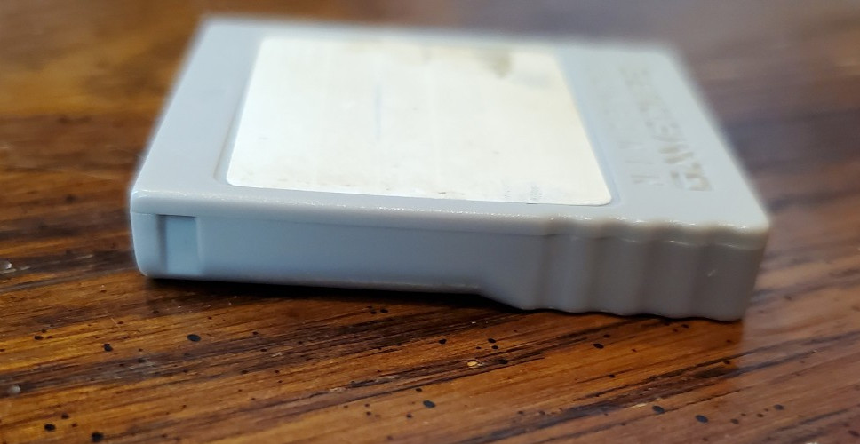 Nintendo GameCube DOL-008 59 Blocks 4MB Memory Card