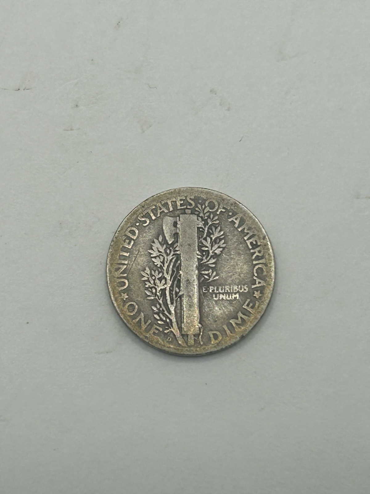 1926D Mercury Dime G+