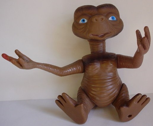E.T. Extra-Terrestrial Poseable Vinyl Figure Taiwan