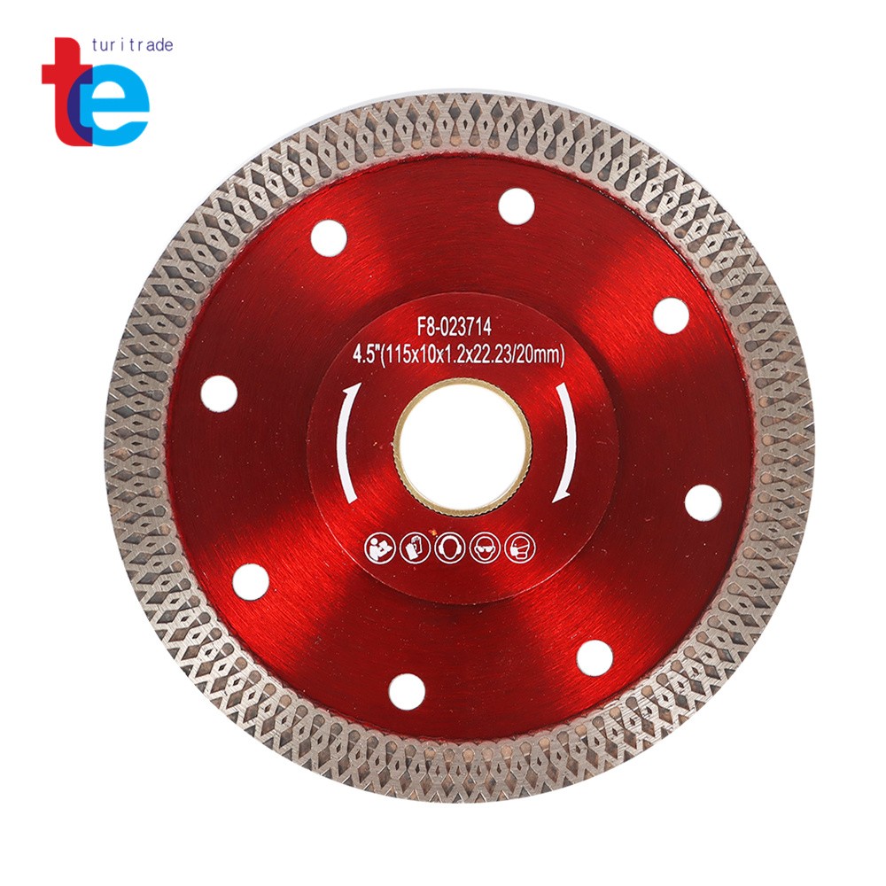 4-1/2" Super Thin Diamond Porcelain Saw Blade Ceramic Cutting Disc 2 Piece