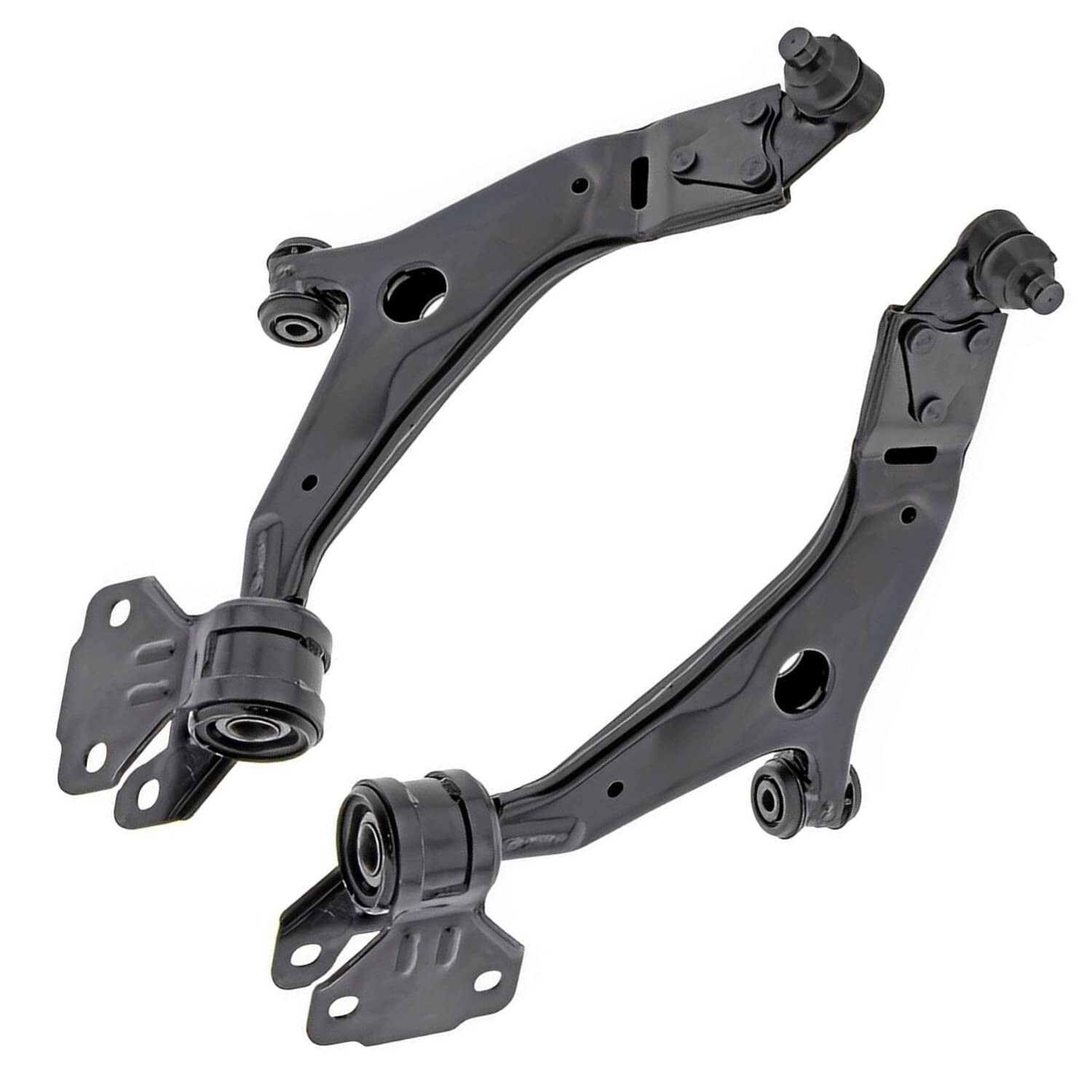 Front Lower Control Arms Sway Bars Tie Rod Ends Kit for 2013 - 2018 Ford Escape