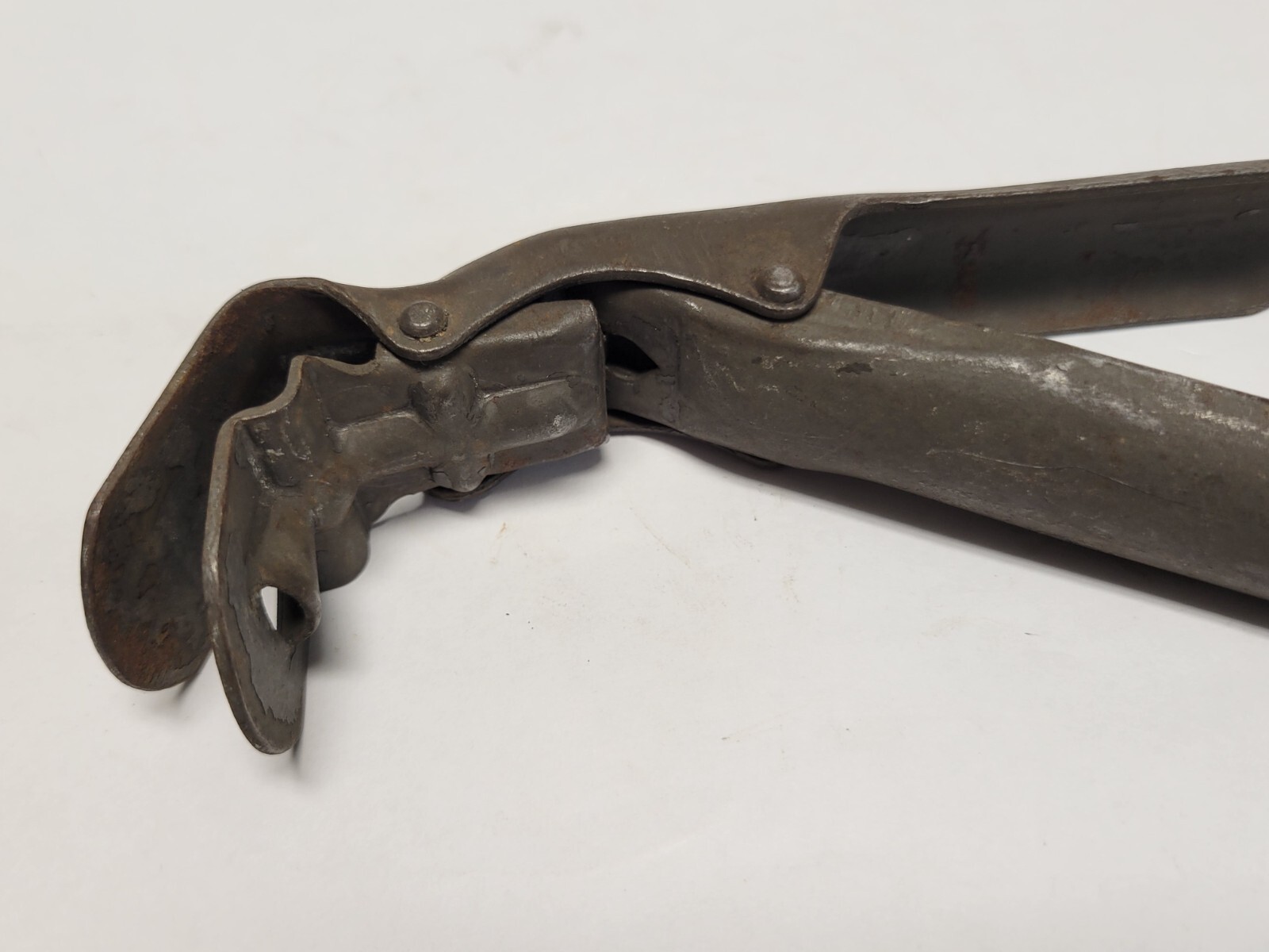 Vintage Potholder, Metal Hand Clamp Tool