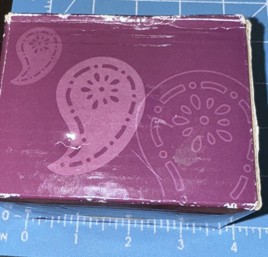Creative Memories Paisley Maker Paper Punch Retired 2007 Original Box