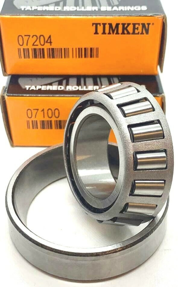 New TIMKEN 07100/07204 TAPARED ROLLER BEARING 1x2.04x0.591" Free Shipping Metal