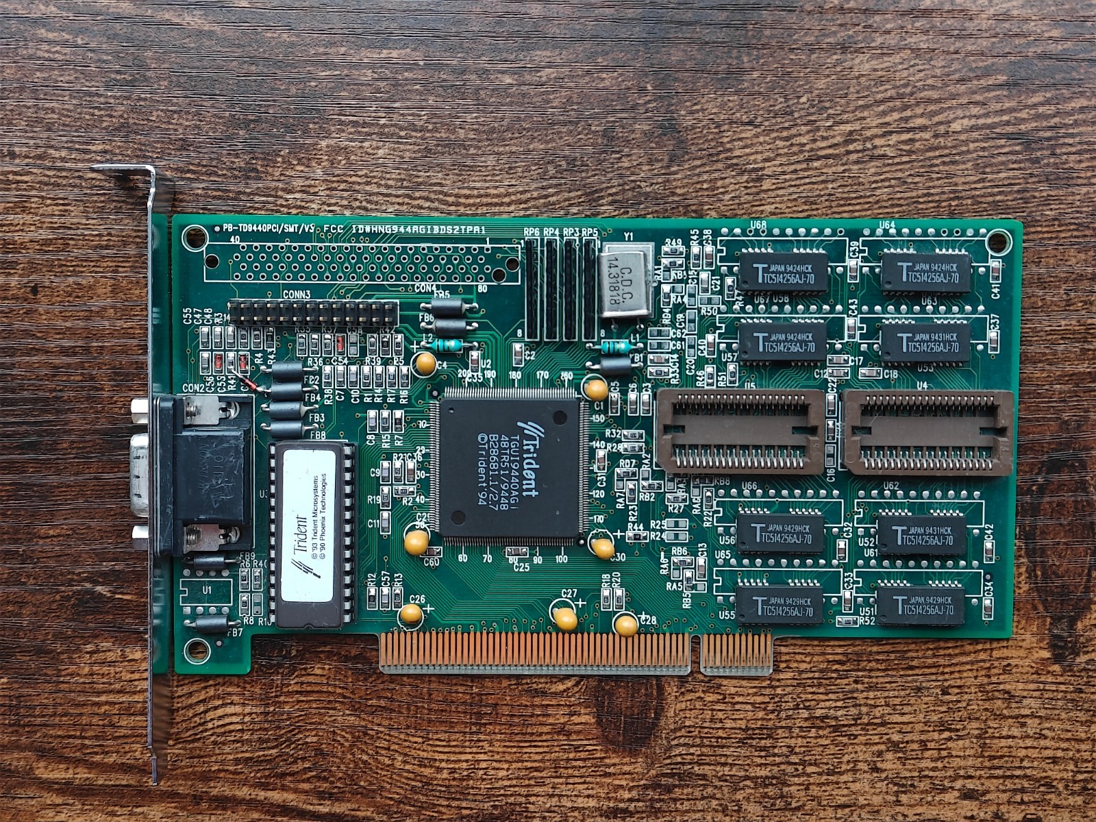 Trident TGUI9440AGi QDI  PB-TD9440PCI 1MB