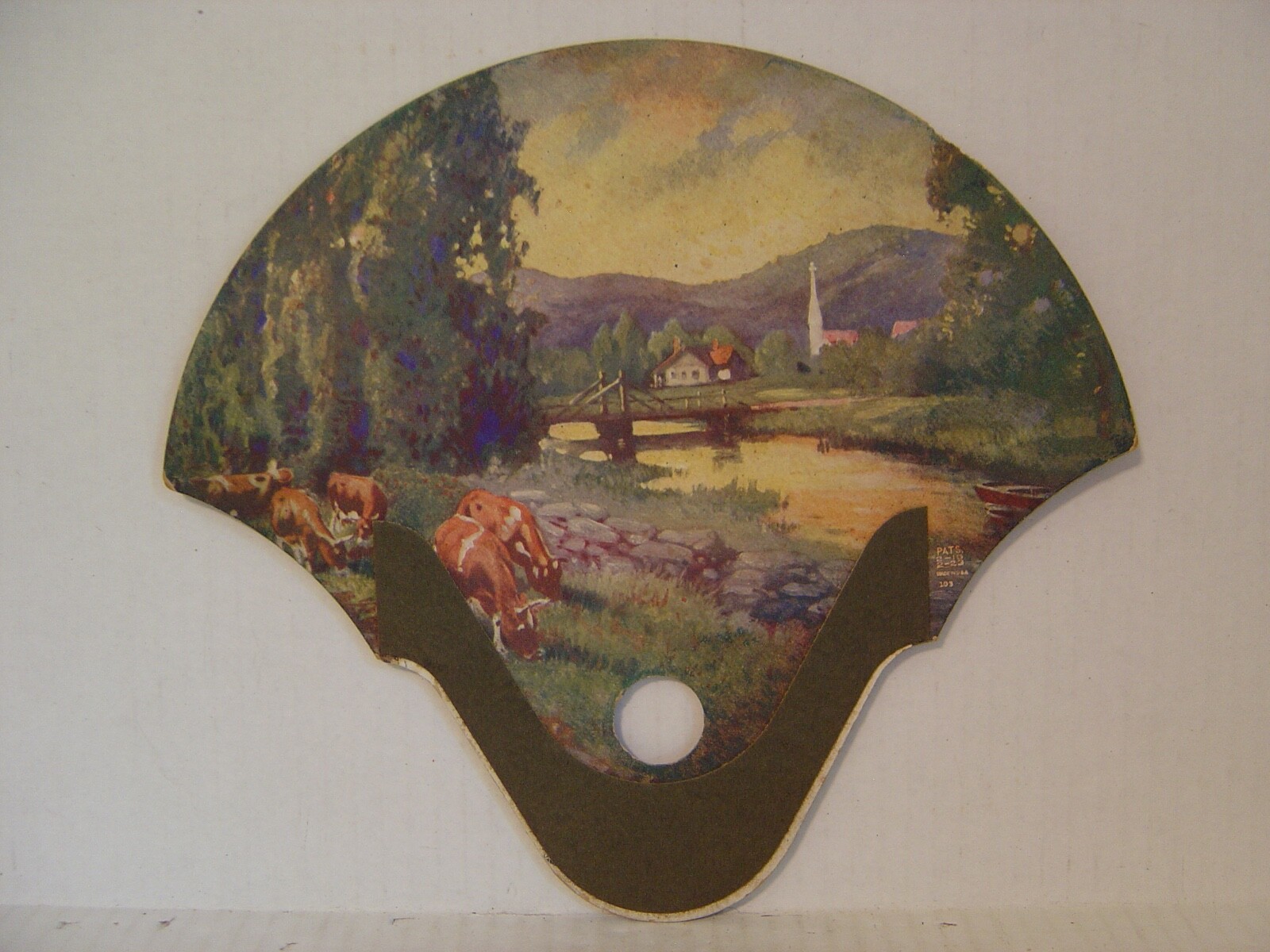 VINTAGE POLITICAL FAN FOR ETHAN ALLEN GEARHART JR, FOR D.A. IN ALLENTOWN, PA