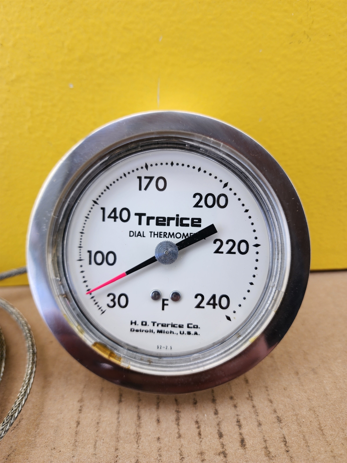 NEW Trerice N80440 Dial Thermometer 30-240F Range
