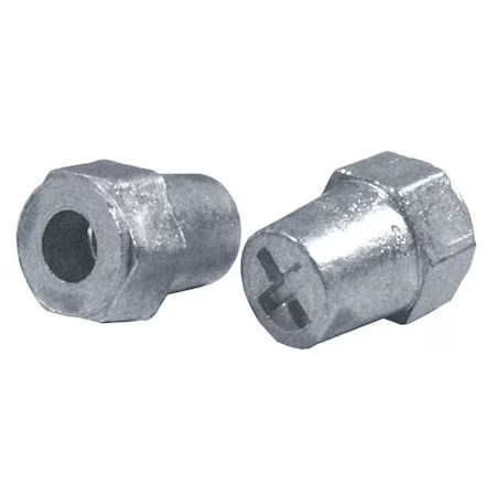 Quickcable 5514-525-004 Stud Post Conversion Kit, Silver, Pk4