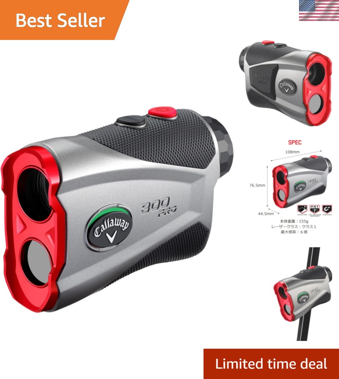 Golf 300 Pro Laser Rangefinder