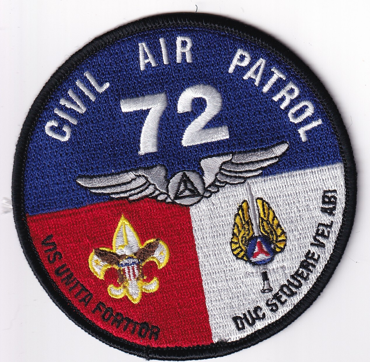 Civil Air Patrol CAP patch 72 Squadron large