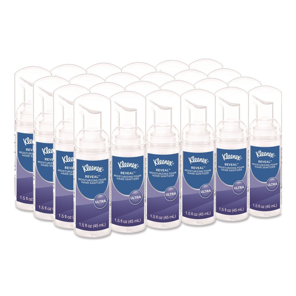 Kleenex 34604 Ultra Moisturizing Foam Hand Sanitizer - Unscented (24/CT) New