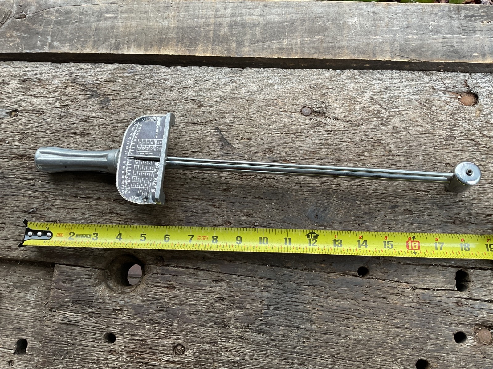 VINTAGE K-MART Torque Socket WRENCH Auto/Truck