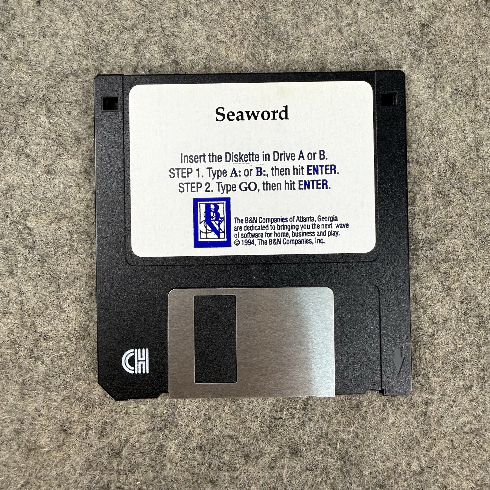 Sea Word by Exzooma (1994, MS-DOS, 3-1/2" Floppy Disk)