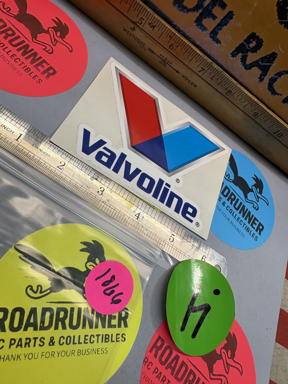 VALVOLINE DECALS / NEW